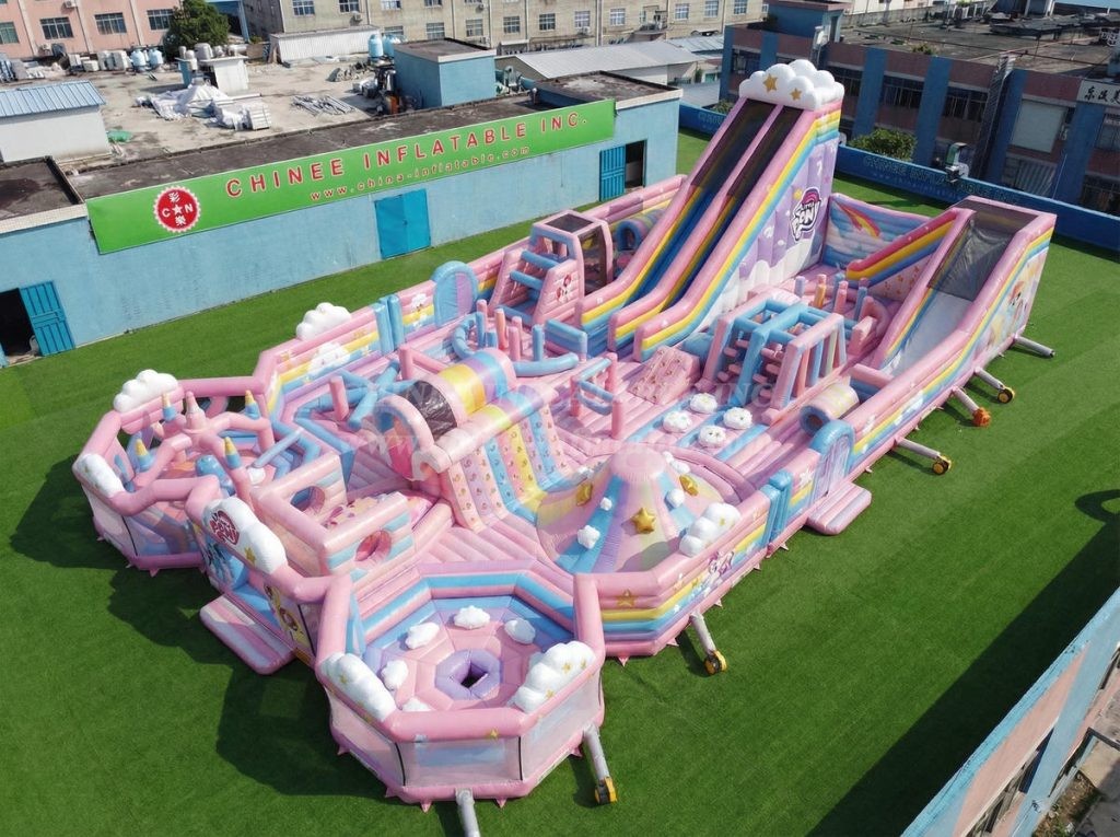 GF3-1086 My Little Pony Theme Inflatable Park