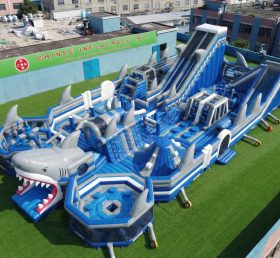 GF3-1098 Shark Theme Inflatable Park