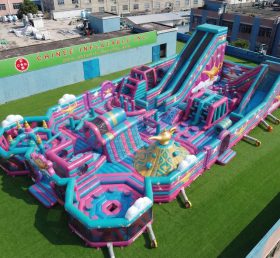 GF3-1099 Shimmer & Shine Theme Inflatable Park