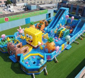 GF3-1104 SpongeBob Theme Inflatable Park