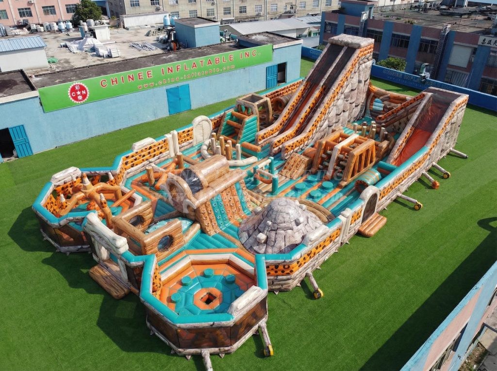 GF3-1112 The Flintstones Theme Inflatable Park