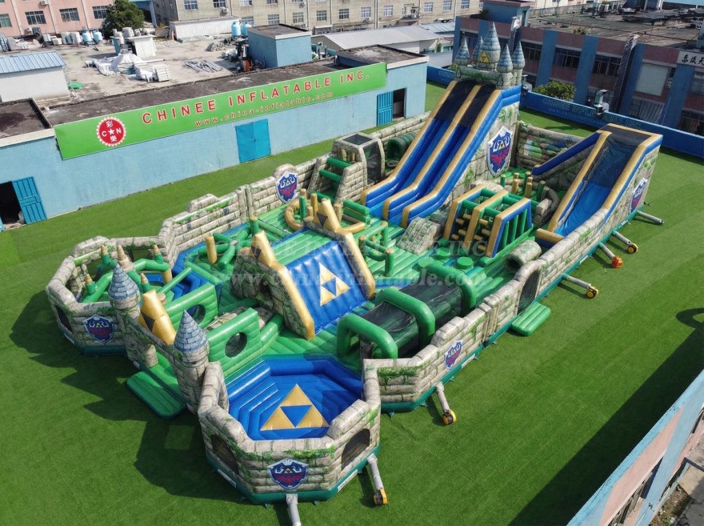 GF3-1114 The Legend Of Zelda Theme Inflatable Park