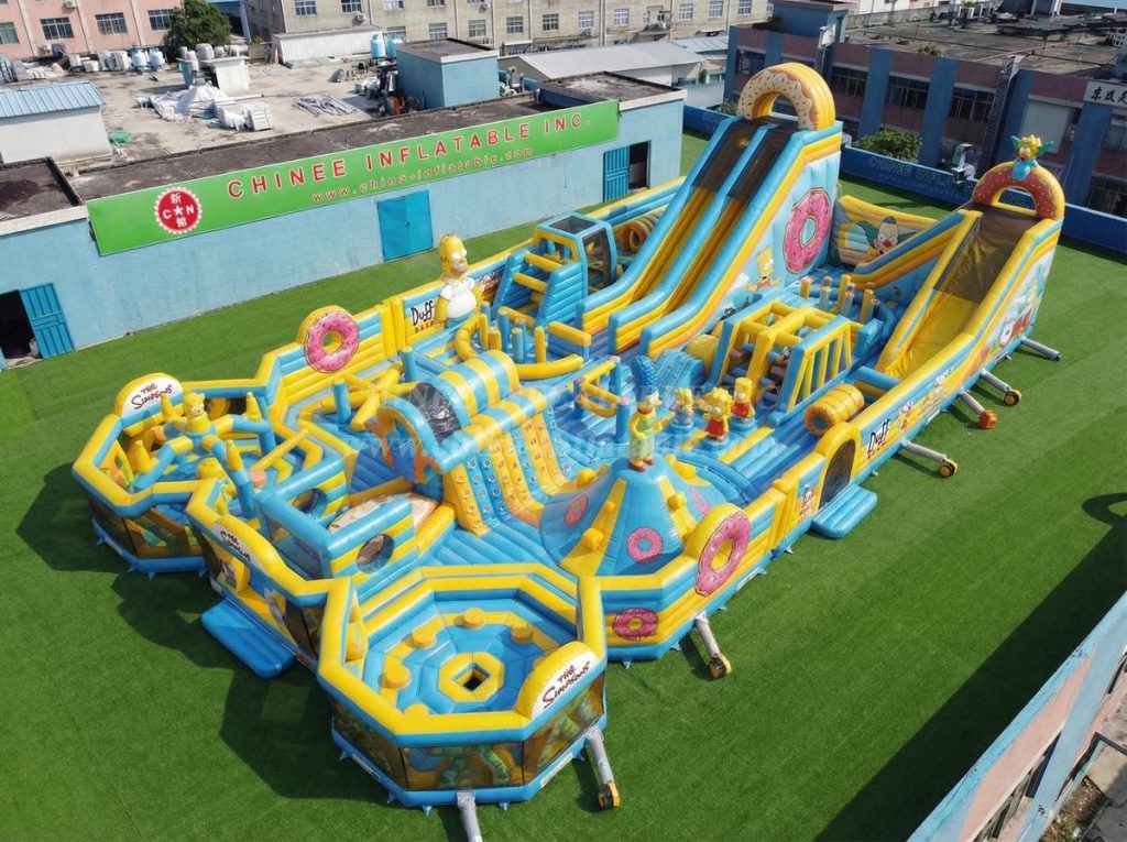 GF3-1116 The Simpsons Theme Inflatable Park