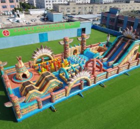 GF3-1128 American Indian Theme Inflatable Park