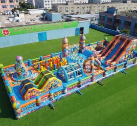GF3-1144 Graffiti Theme Inflatable Park