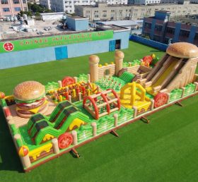 GF3-1145 Hamburger Theme Inflatable Park