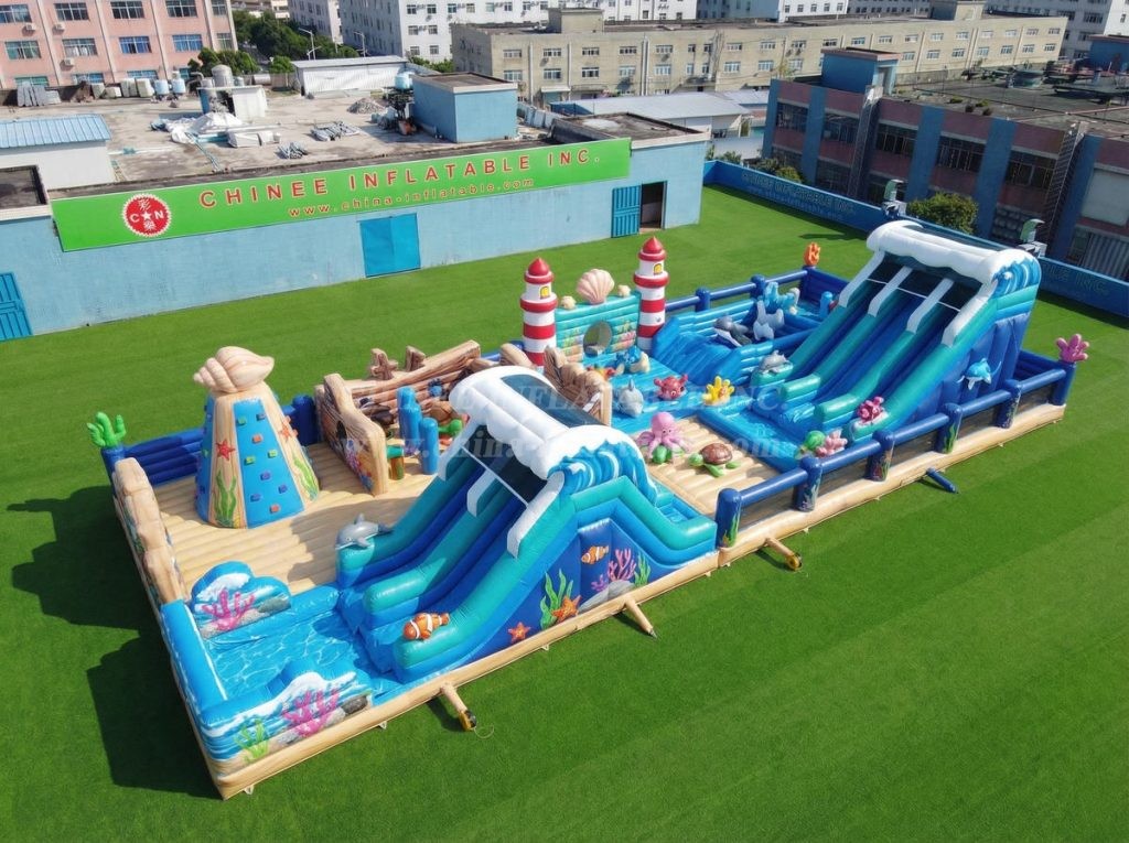 GF3-1152 Ocean Theme Inflatable Park