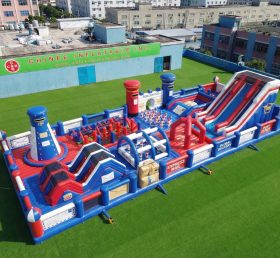 GF3-1155 Post Office Theme Inflatable Park
