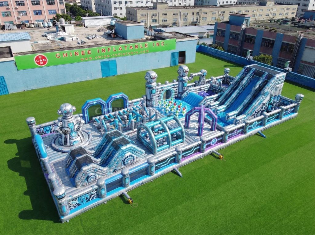 GF3-1156 Robot Theme Inflatable Park