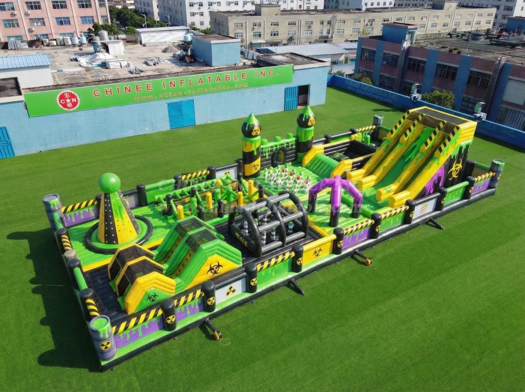 GF3-1161 Toxic Theme Inflatable Park