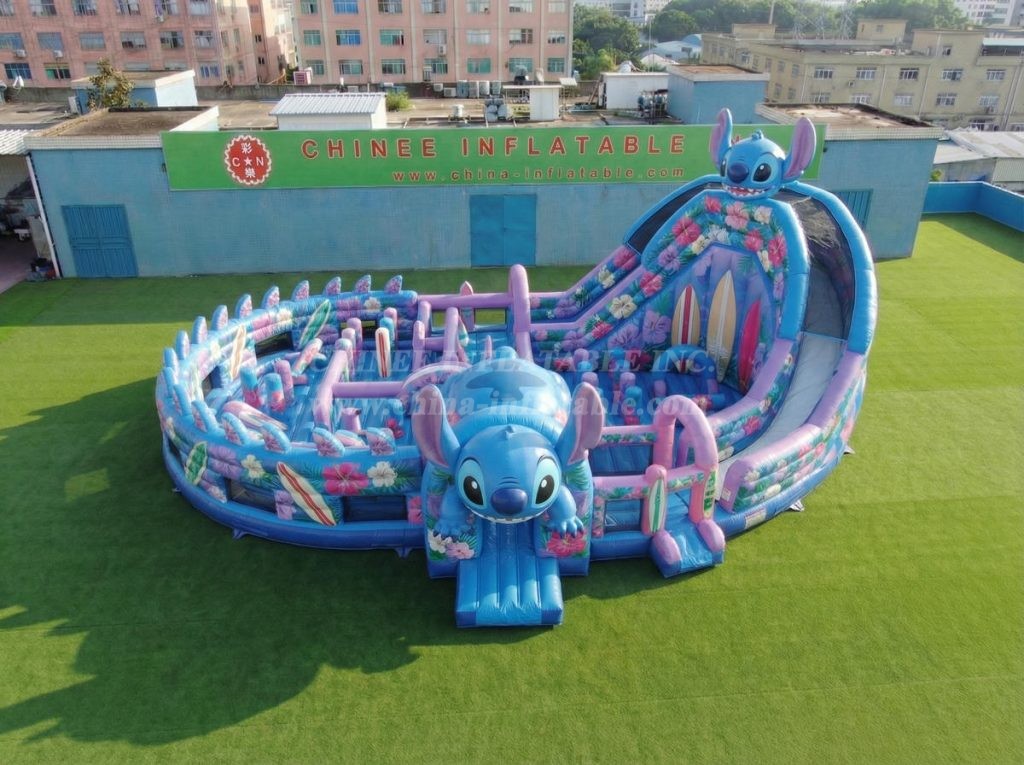GF3-1172 Lilo & Stitch Theme Inflatable Funcity