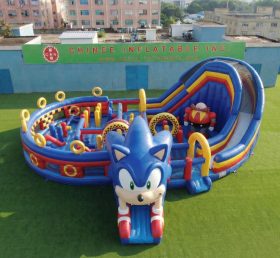 GF3-1177 Sonic Theme Inflatable Funcity