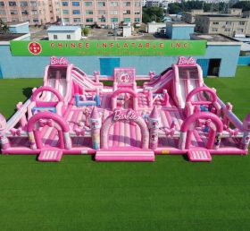 GF3-1188 Barbie Theme Inflatable Funcity