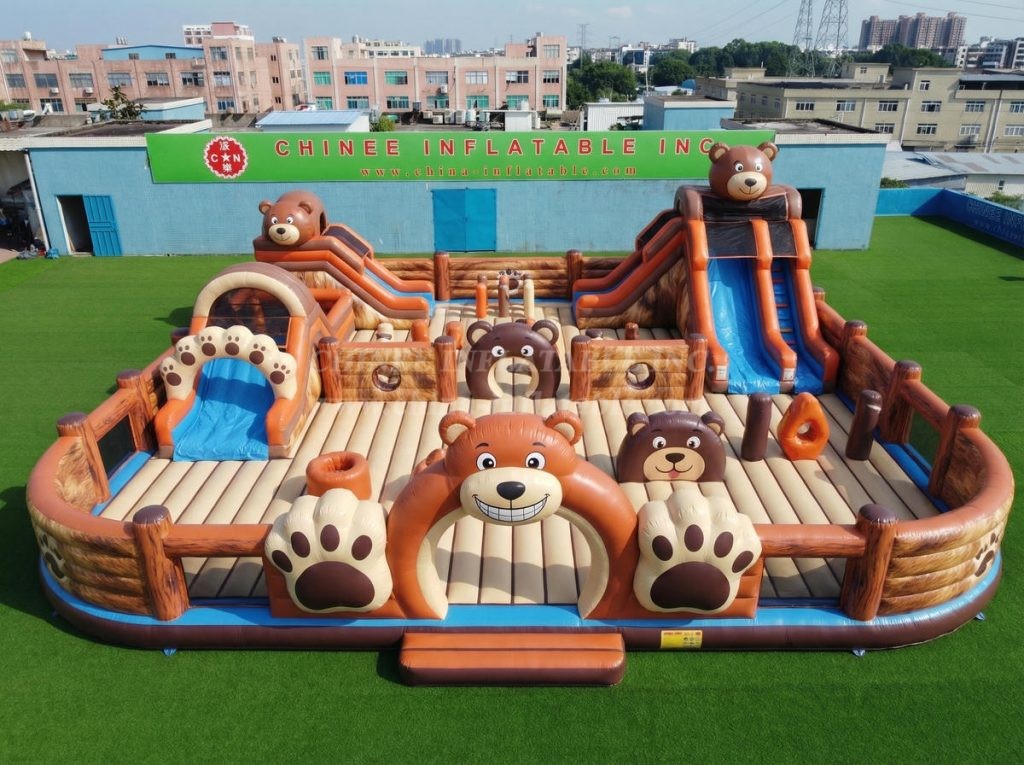 GF3-1189 Bear Theme Inflatable Funcity