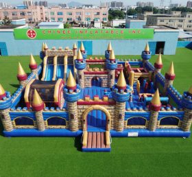 GF3-1196 Castle Kingdom Theme Inflatable Funcity