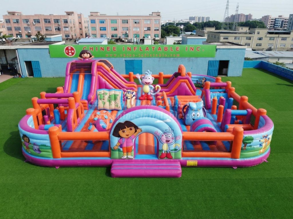 GF3-1205 Dora Theme Inflatable Funcity
