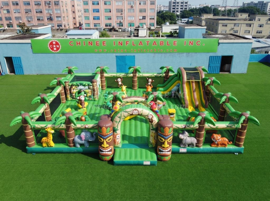 GF3-1217 Jungle Theme Inflatable Funcity