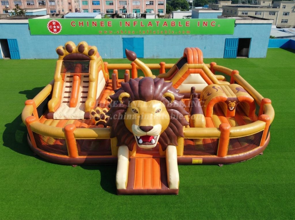 GF3-1223 Lion Theme Inflatable Funcity