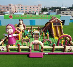GF3-1230 Masha And The Bear Theme Inflatable Funcity