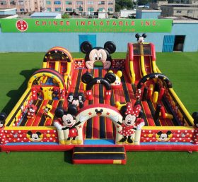 GF3-1234 Mickey & Minnie Theme Inflatable Funcity