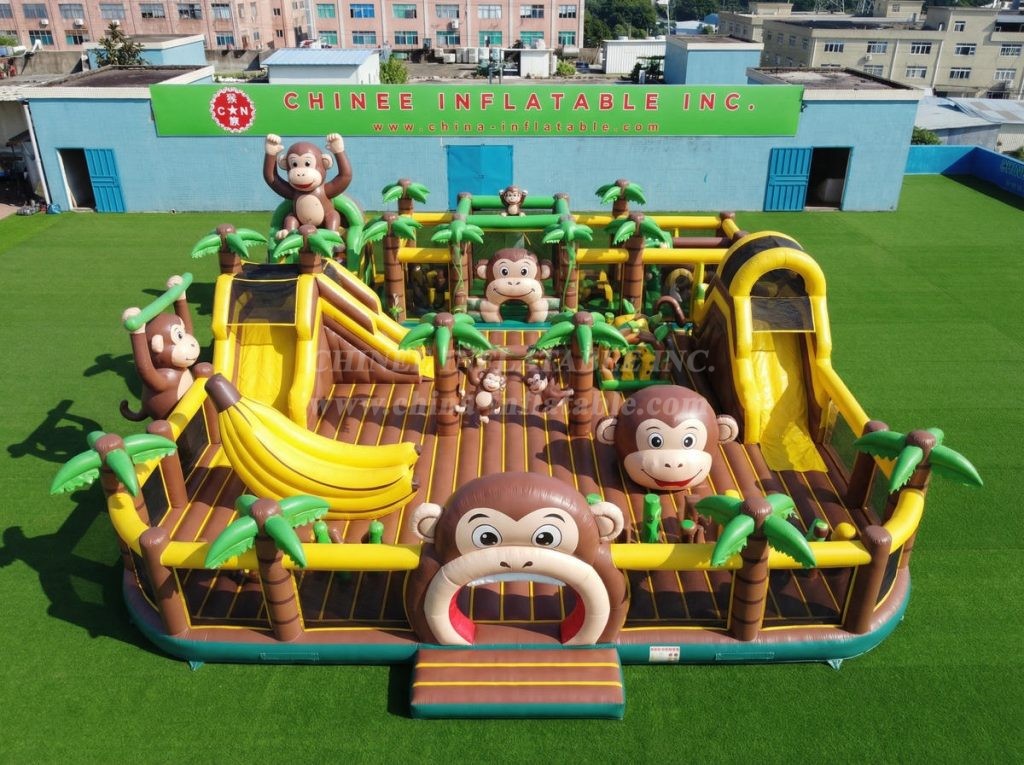 GF3-1237 Monkey Theme Inflatable Funcity