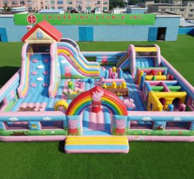 GF3-1251 Peppa Pig Theme Inflatable Funcity