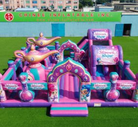 GF3-1264 Shimmer & Shine Theme Inflatable Funcity