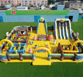 GF3-1274 SpongeBob Theme Inflatable Funcity