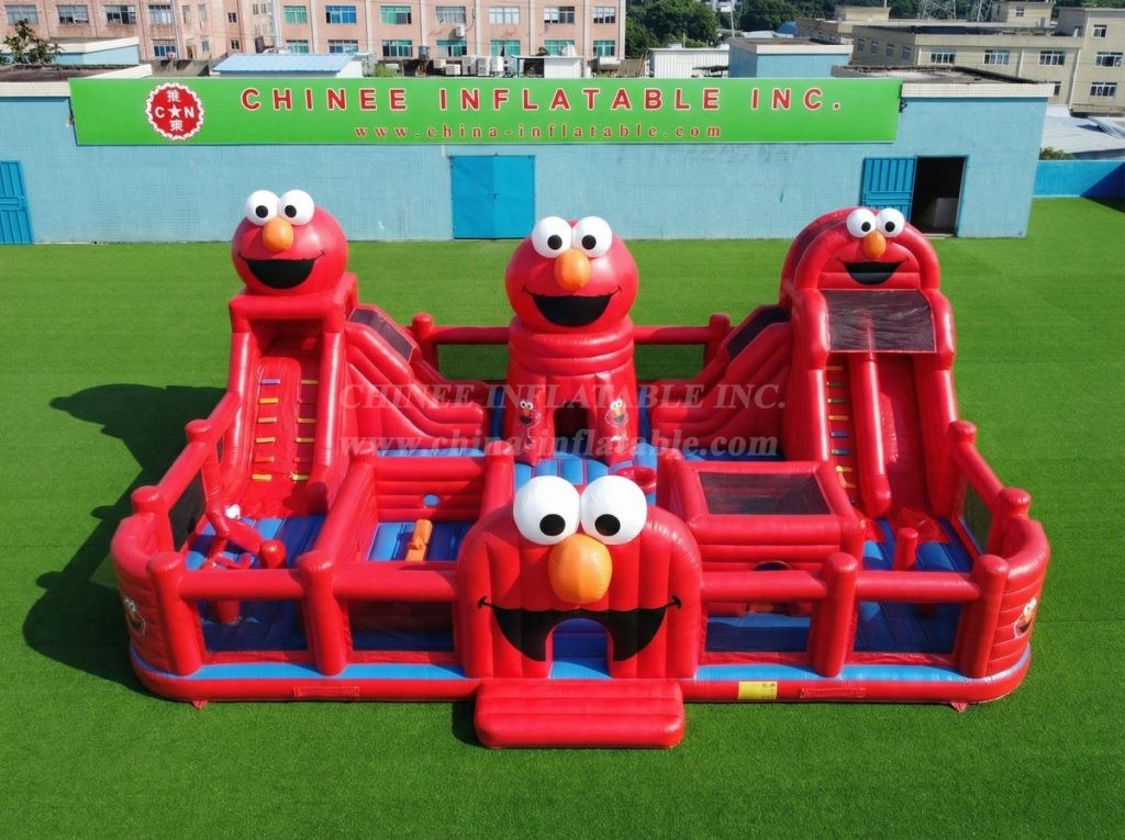 GF3-1288 Tickle Me Elmo Theme Inflatable Funcity