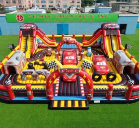 GF3-1316 Cars Theme Inflatable Park