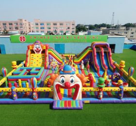 GF3-1323 Clown Theme Inflatable Park