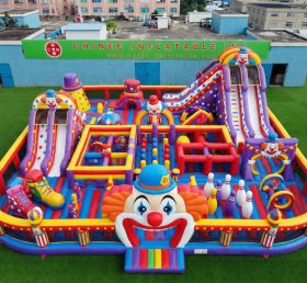 GF3-1326 Clown Theme Inflatable Park