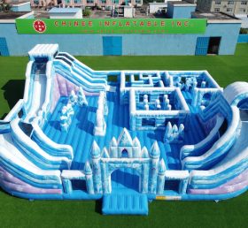 GF3-1335 Frozen Theme Inflatable Park