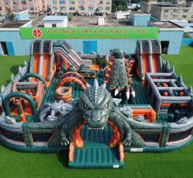GF3-1342 Godzilla Theme Inflatable Park