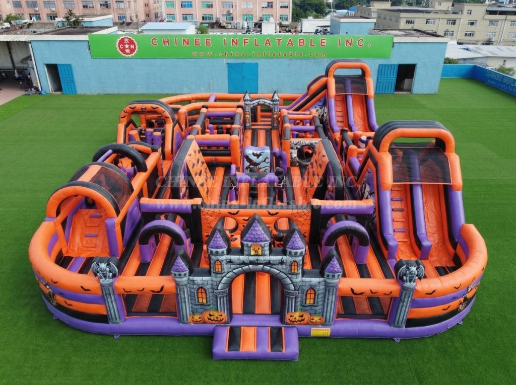 GF3-1343 Halloween Theme Inflatable Park