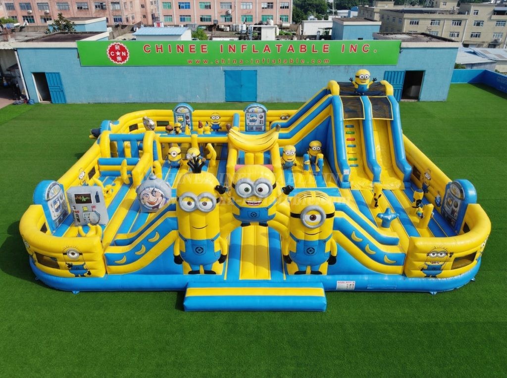 GF3-1364 Minions Theme Inflatable Park