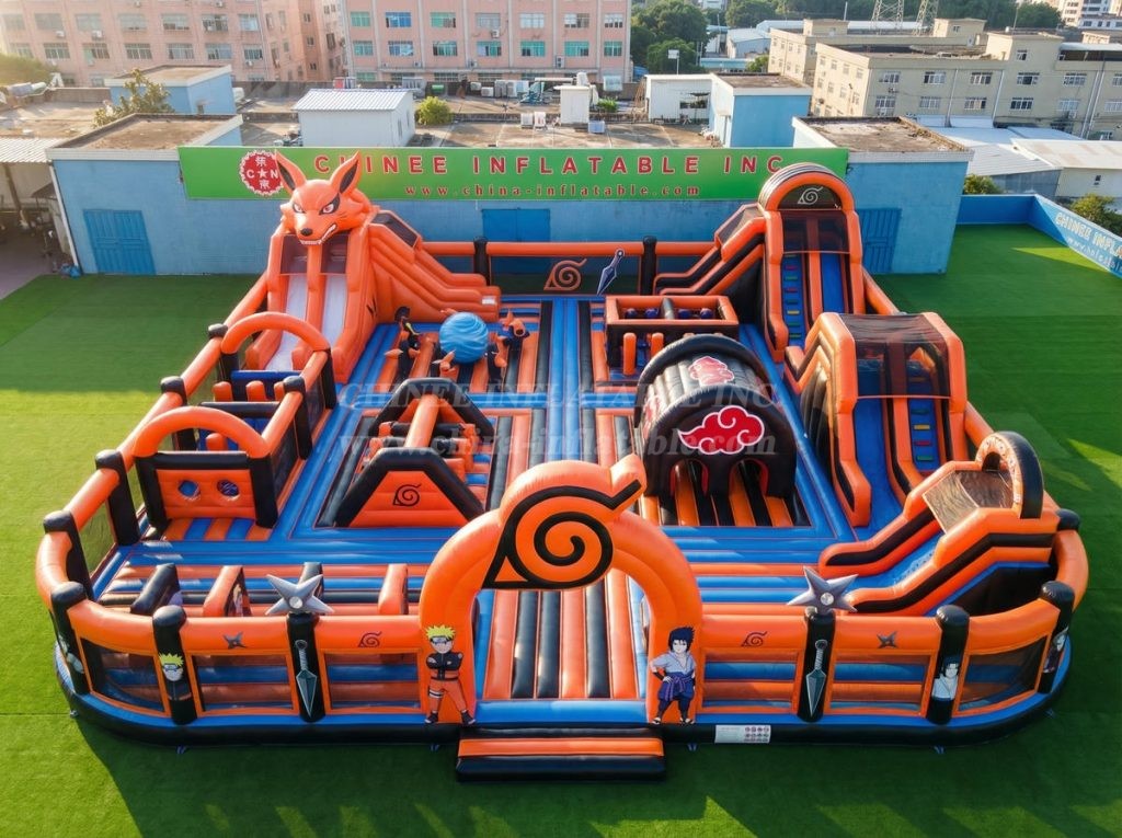 GF3-1373 Naruto Theme Inflatable Park