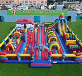 GF3-1380 Paw Patrol Theme Inflatable Park