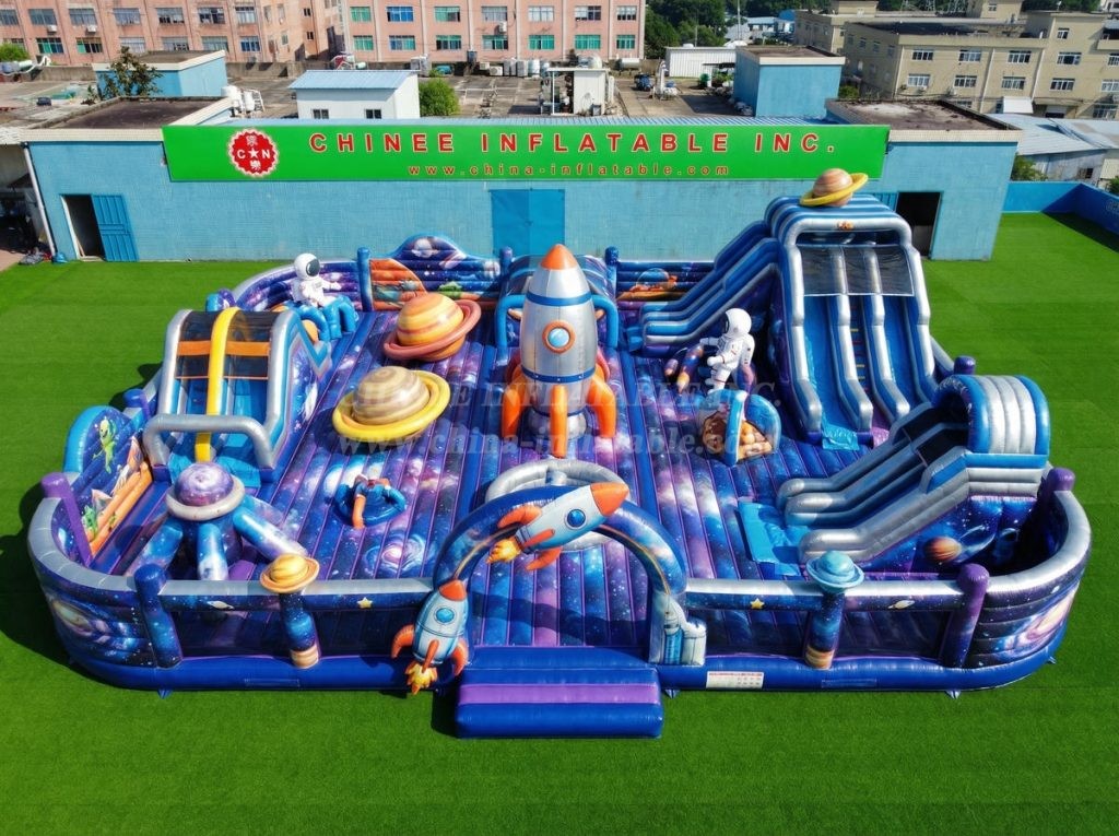 GF3-1395 Space Theme Inflatable Park