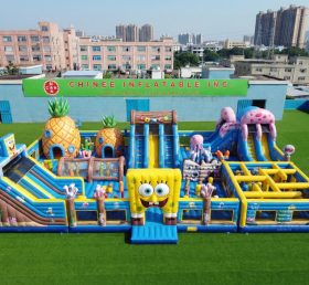 GF3-1401 SpongeBob Theme Inflatable Park