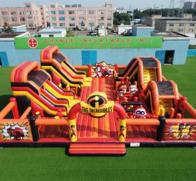 GF3-1412 The Incredibles Theme Inflatable Park