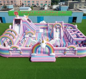 GF3-1416 Unicorn Theme Inflatable Park