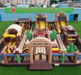 GF3-1417 Wild West Theme Inflatable Park