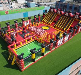 GF3-669 Mickey & Minnie Theme Giant Inflatable Park