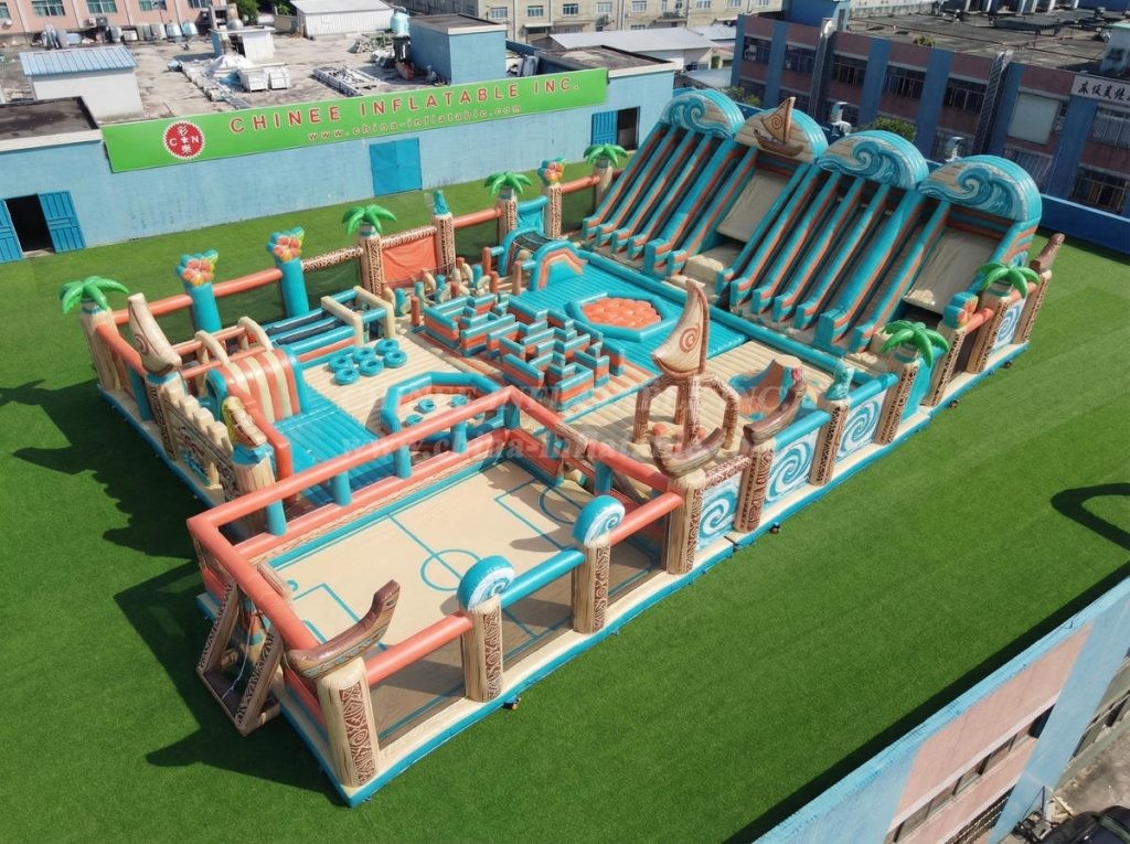 GF3-671 Moana Theme Giant Inflatable Park