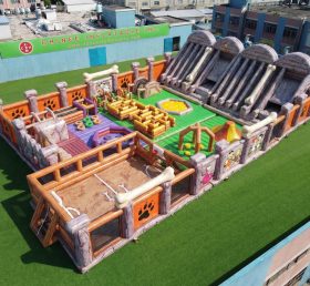 GF3-688 The Flintstones Theme Giant Inflatable Park