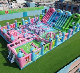 GF3-690 The Powerpuff Girls Theme Giant Inflatable Park