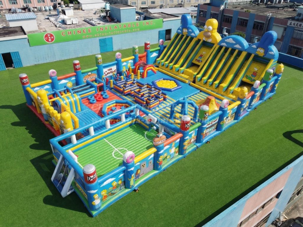 GF3-691 The Simpsons Theme Giant Inflatable Park