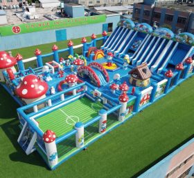 GF3-692 The Smurfs Theme Giant Inflatable Park