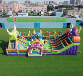 GF3-726 Monster Theme Inflatable Playground